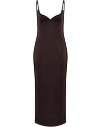 Paris Georgia Basics - Heart Midi Dress - Lyst