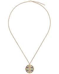 Yvonne Léon - 9Kt Backgammon Multi-Stone Necklace - Lyst