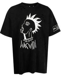 Haculla - Punk Logo-Print T-Shirt - Lyst