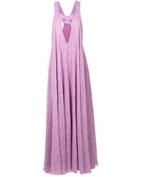 Olympiah - Plunging V-neck Gown - Lyst