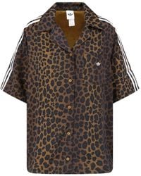 adidas - Chemise À Imprimé Léopard - Lyst