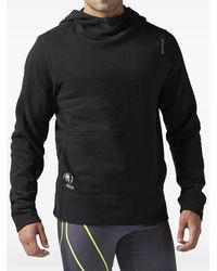 Reebok - Spartan Long-Sleeve Hoodie - Lyst