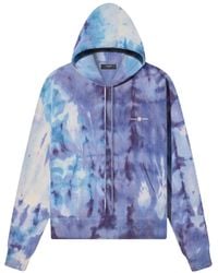 Amiri - Logo-Print Tie-Dye Hoodie - Lyst
