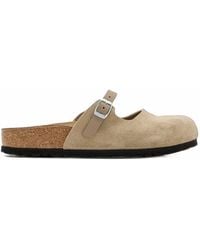 Birkenstock - Maria Ii Suede Mules - Lyst