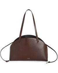 Jil Sander - Curve Shoulder Medium Bag - Lyst