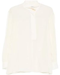 Liviana Conti - Mock-Neck Long-Sleeve Blouse - Lyst