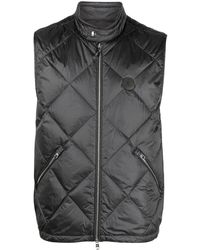 Moncler - Neste Logo-patch Diamond-quilted Down Gilet - Lyst