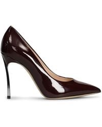 Casadei - Blade Patent Leather Pumps - Lyst