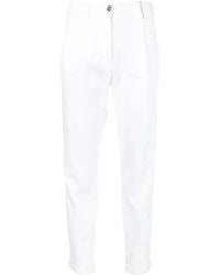 Fabiana Filippi - Mid-Rise Slim-Cut Trousers - Lyst