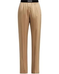 Tom Ford - Satin Silk Pajama Pants - Lyst