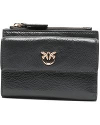 Pinko - Love Birds Leather Wallet - Lyst