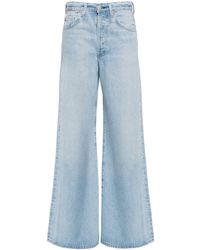 Citizens of Humanity - Beverly Mid-rise Wide-leg Jeans - Lyst