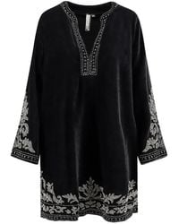 Scarlett Poppies - Robe En Velours À Coupe Courte - Lyst