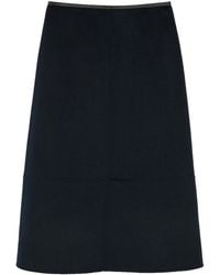 Yves Salomon - Double-Sided Midi Skirt - Lyst