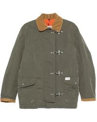 Fay - Corduroy-Collar Lobster-Clasp Jacket - Lyst