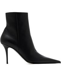AMINA MUADDI - Barbara Stiletto Leather Boots - Lyst
