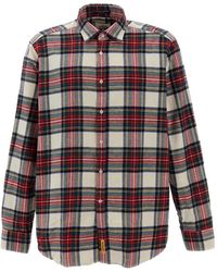 B.D. Baggies - Bradford Check-Pattern Flannel Shirt - Lyst