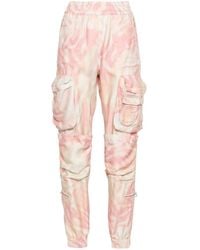DIESEL - P-Mirow Zebra-Print Trousers - Lyst
