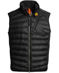 Parajumpers - Quilted Panelled Gilet - Lyst