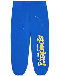 Sp5der - Logo-Print Track Pants - Lyst