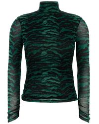 Diane von Furstenberg - Tulle Logan Top - Lyst
