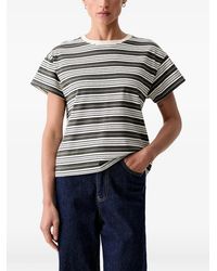 Rag & Bone - Striped-Pattern T-Shirt - Lyst