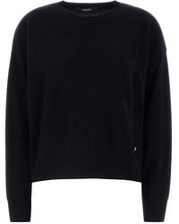 Versace - Pullover Mit Logo-Schild - Lyst