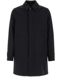 Herno - Regenjas Met Shirtkraag - Lyst