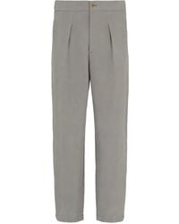 Giorgio Armani - Pleated-Front Trousers - Lyst