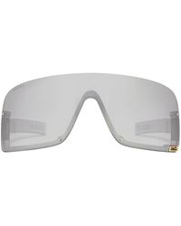 Gucci - Mask-shaped Oversize-frame Sunglasses - Lyst