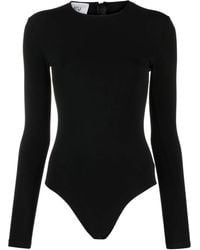 Atu Body Couture - Crew-Neck Long-Sleeved Bodysuit - Lyst