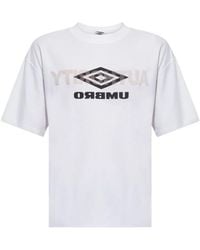 Umbro - T-Shirt En Coton À Logo Imprimé - Lyst