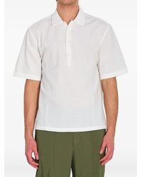 Barena - Mola Lanchin Crinkled Short-Sleeved Shirt - Lyst