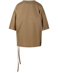 Nude - Drawstring T-Shirt - Lyst