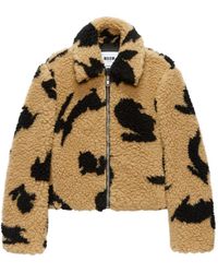 MSGM - Patterned Zip-Up Jacket - Lyst