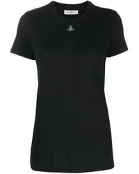 Vivienne Westwood - Logo Cotton T Shirt - Lyst