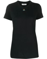 Vivienne Westwood - Logo Cotton T-Shirt - Lyst