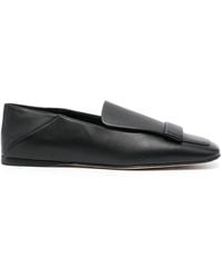 Sergio Rossi - Sr1 Nappa-leather Loafers - Lyst