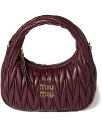 Miu Miu - Borsa A Spalla Wander Matelassé - Lyst
