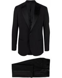 Giorgio Armani - Single-Breasted Tailored Dinner Suit - Lyst