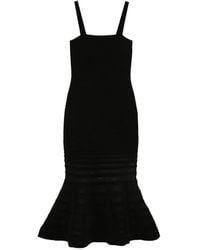 Jonathan Simkhai - Vallarie Ribbed Midi Dress - Lyst