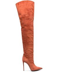 Orange Suede Boots for Women - Up to 77 