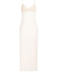SER.O.YA - Abito Peony Con Dettaglio All'Uncinetto - Lyst