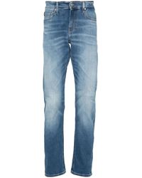 Calvin Klein - Faded Slim-Cut Jeans - Lyst