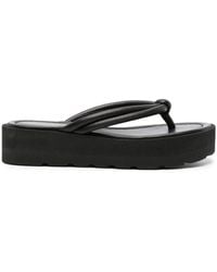 Gianvito Rossi - 45mm Leather Flip Flops - Lyst