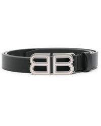Balenciaga - Bb Hourglass Leather Belt - Lyst