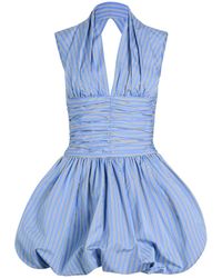 Patou - Cotton Mini Dress - Lyst