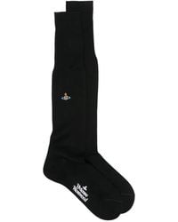 Vivienne Westwood - Orb-Embroidery Socks - Lyst