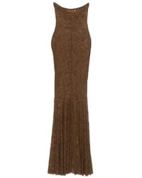 Norma Kamali - Strapless Fishtail Maxi Dress - Lyst