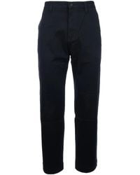 HUGO - Logo Label-Detail Trousers - Lyst